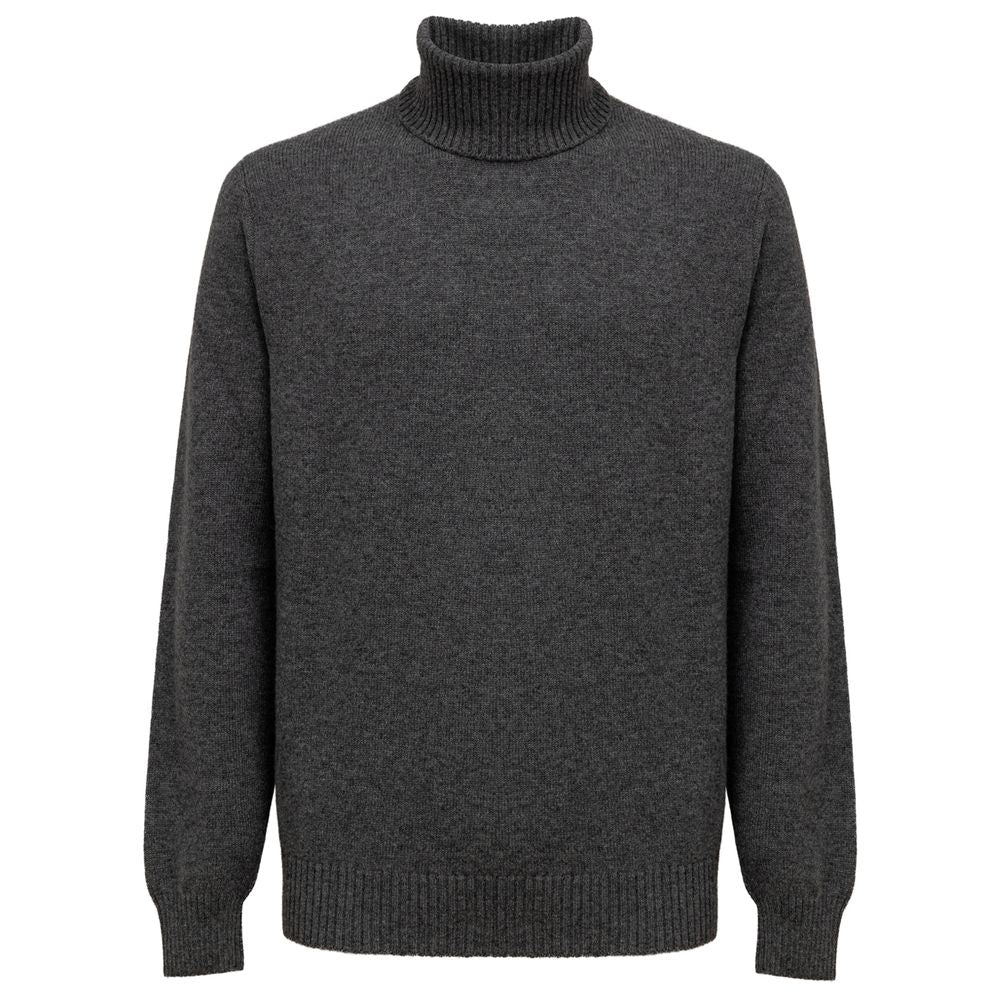 Gray Cashmere Sweater