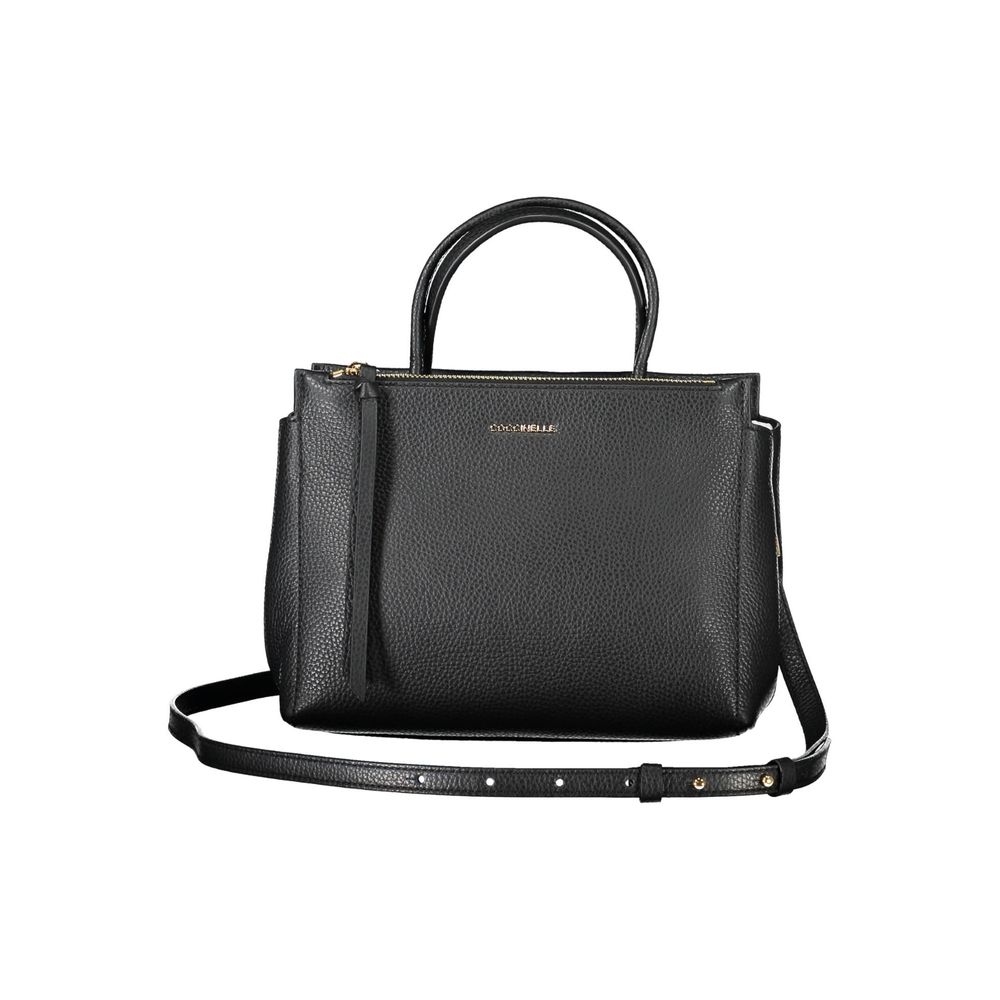 Black Leather Women Handbag