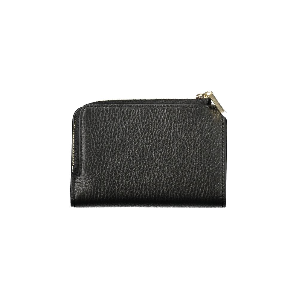 Black Leather Women Wallet