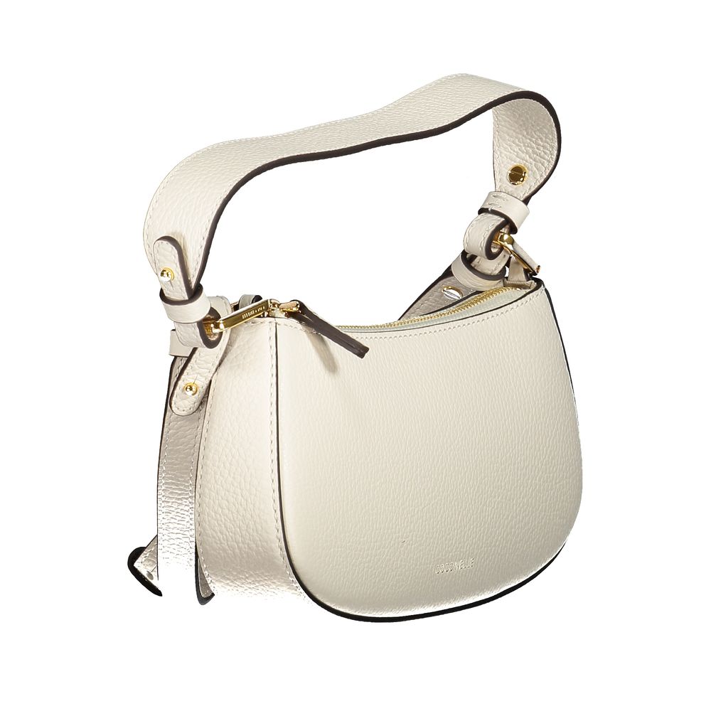 White Leather Handbag