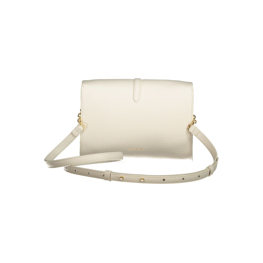 White Leather Handbag