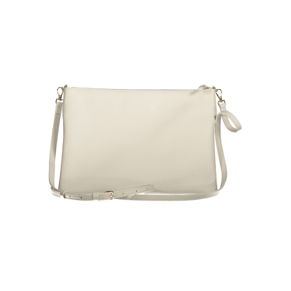 White Leather Handbag