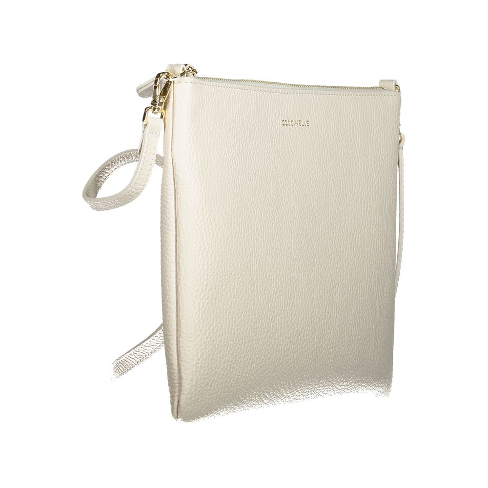 White Leather Handbag