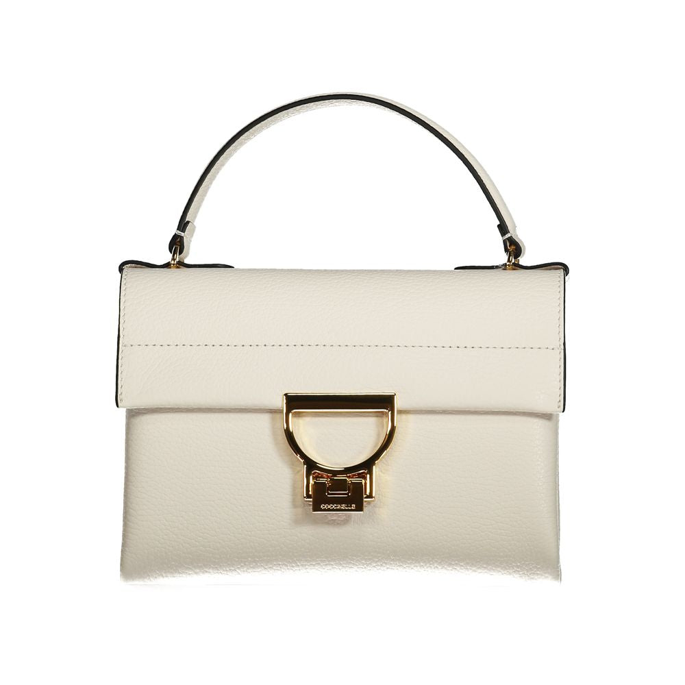 White Leather Handbag