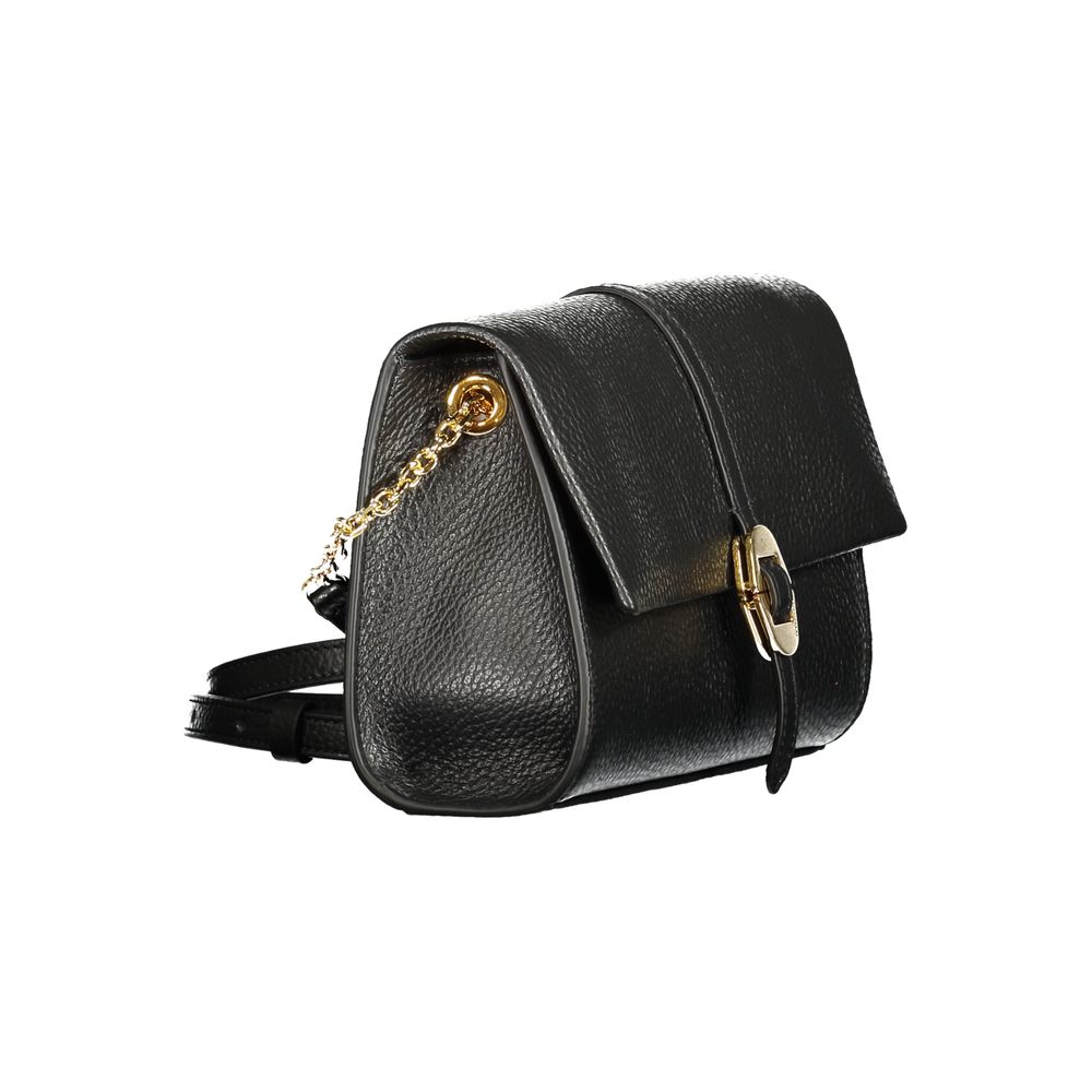 Black Leather Handbag