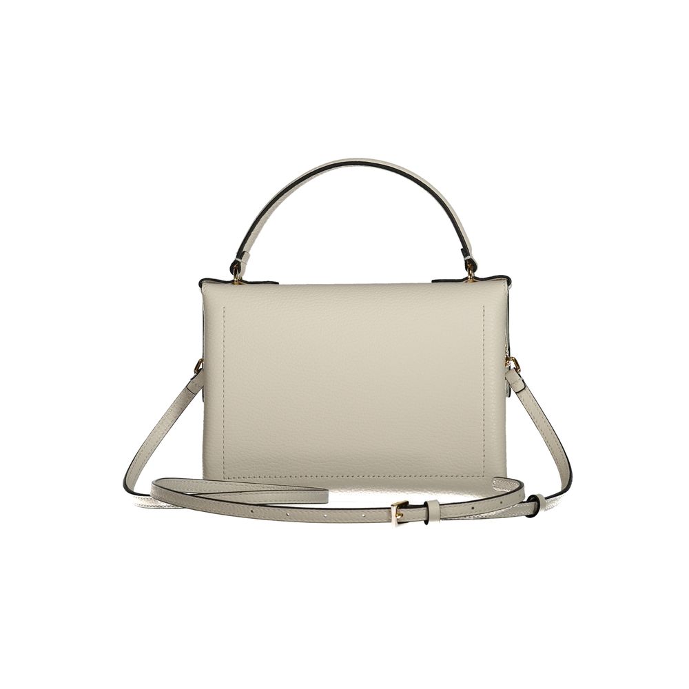 White Leather Handbag