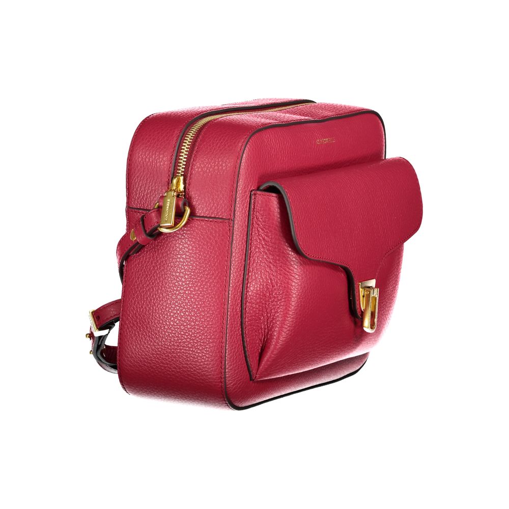 Red Leather Handbag