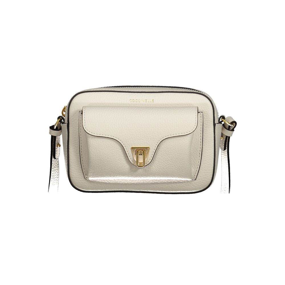 White Leather Handbag