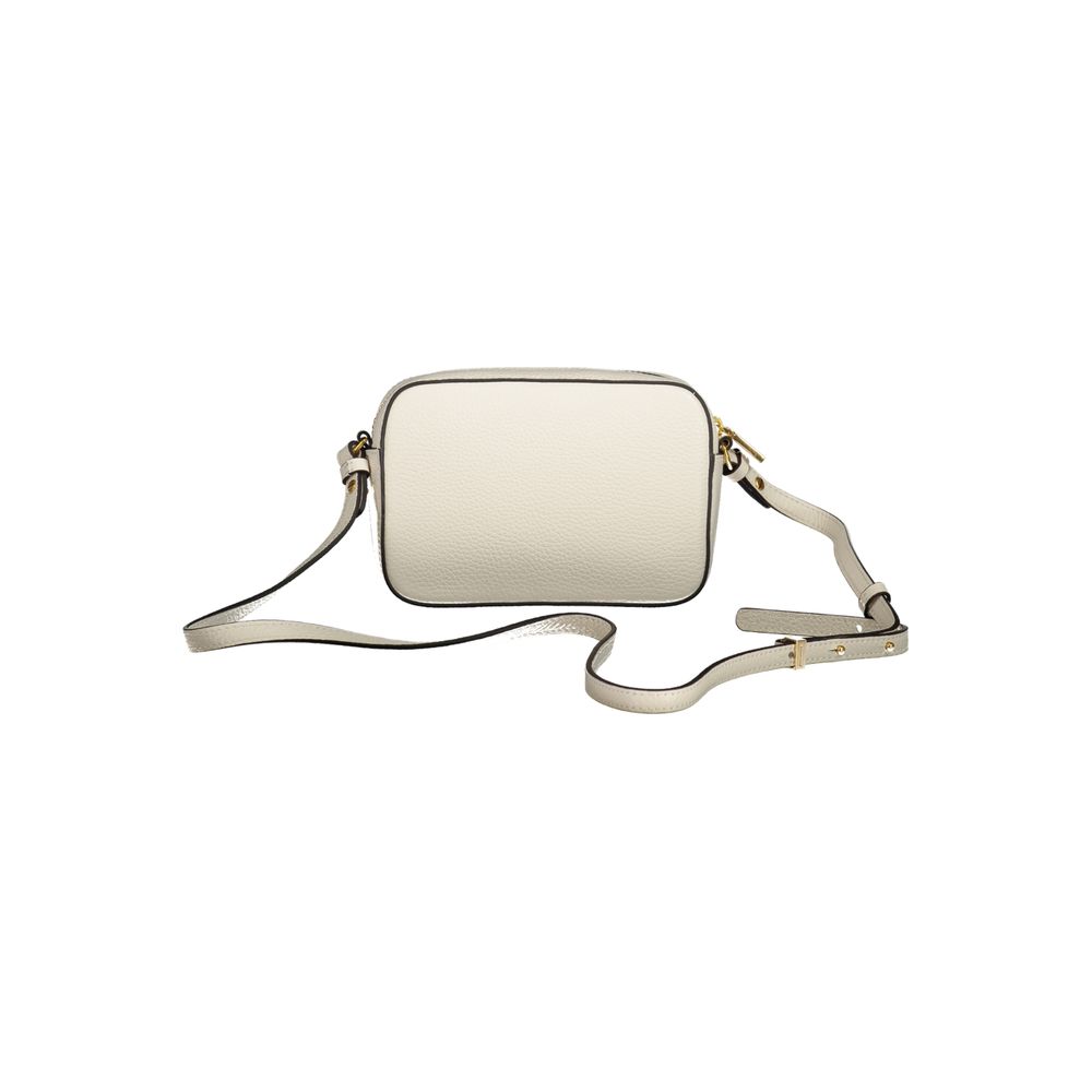 White Leather Handbag