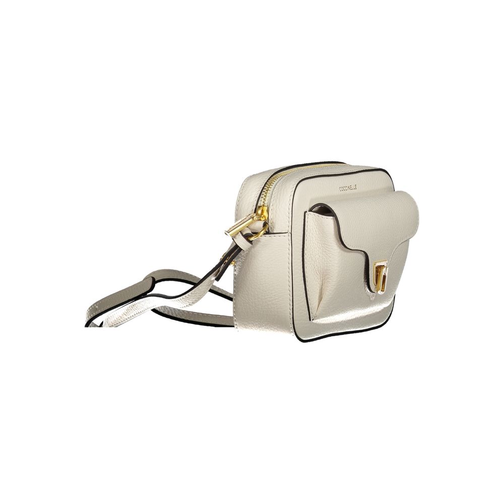 White Leather Handbag