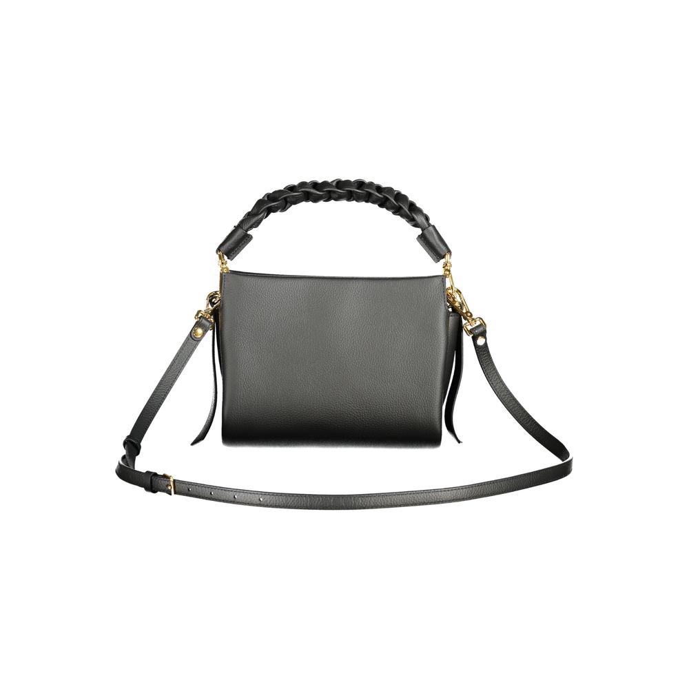 Black Leather Handbag