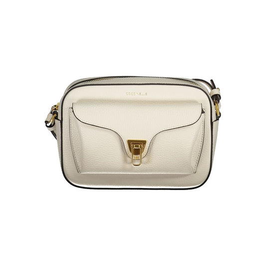 White Leather Handbag