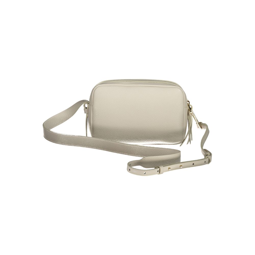 White Leather Handbag