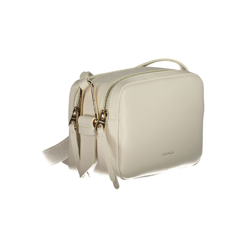 White Leather Handbag