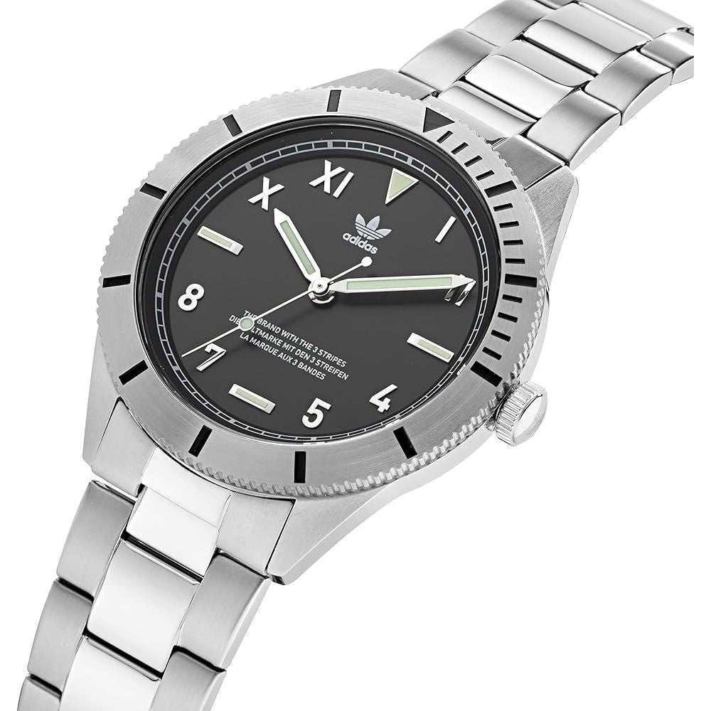 Gray Stainless Steel Watch