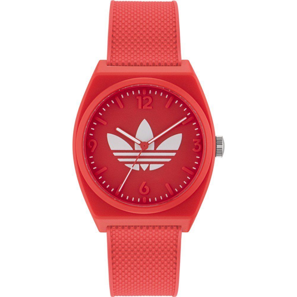 Red Silicone Watch