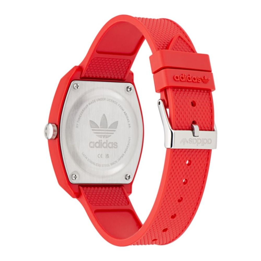 Red Silicone Watch