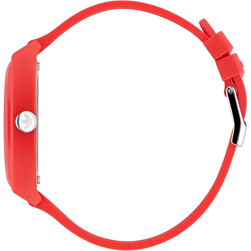 Red Silicone Watch