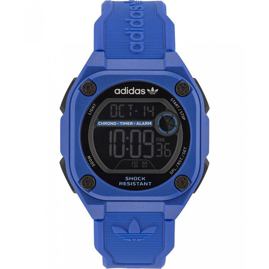 Blue Silicone Watch