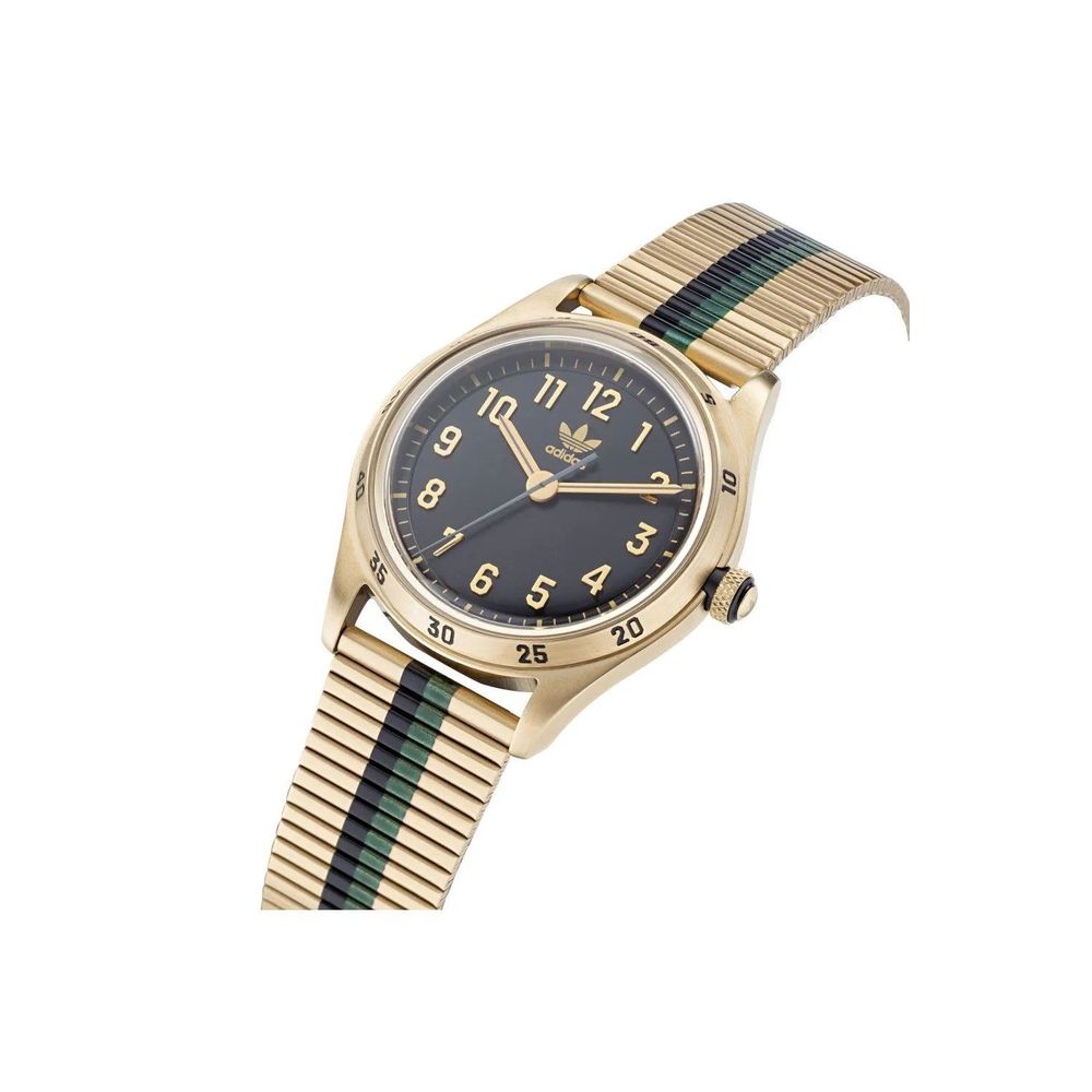 Gold Stainless Steel Watch