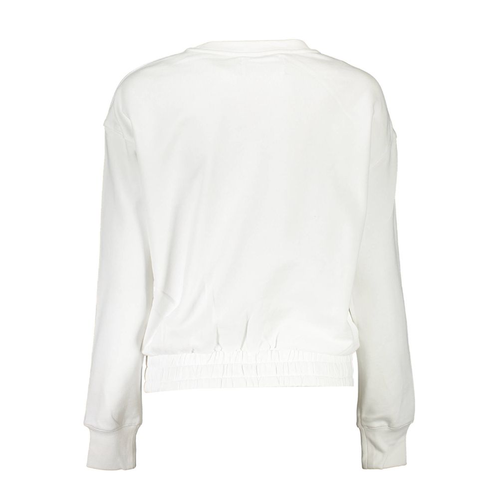 White Cotton Women Sweater