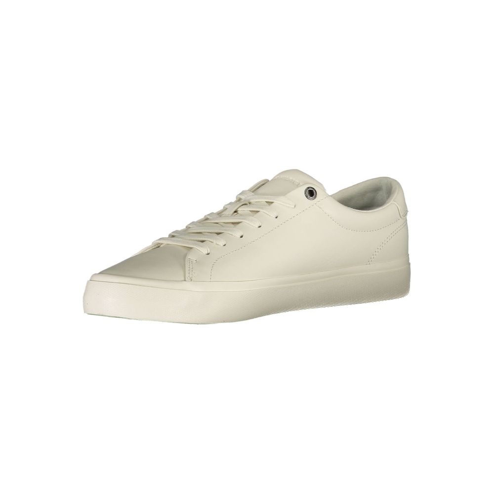 White Leather Men Sneaker