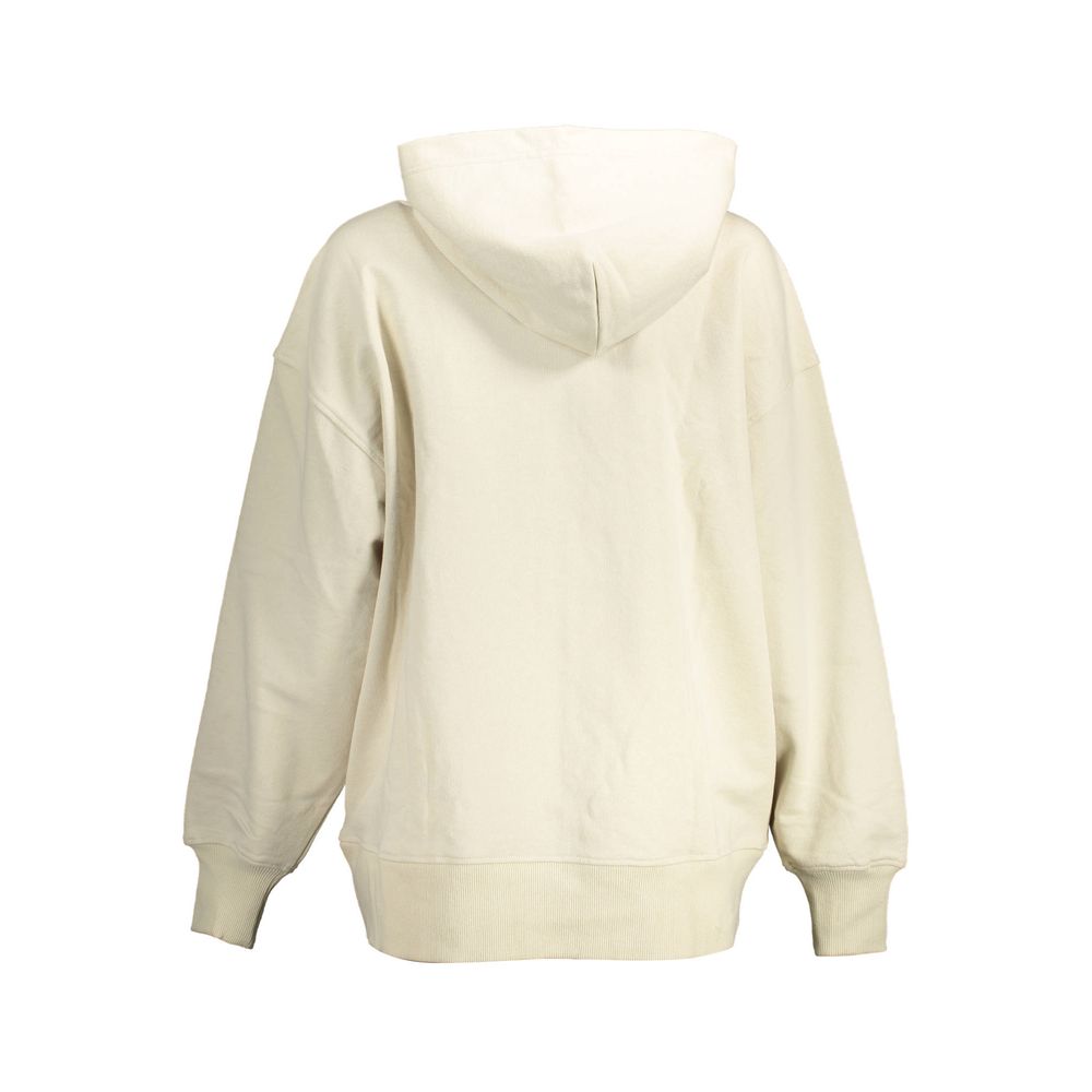 Beige Cotton Women Sweater