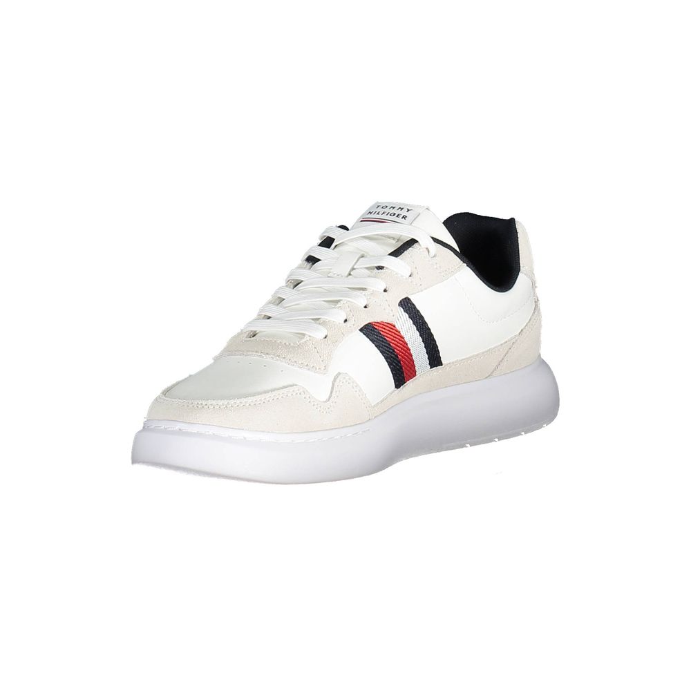 White Leather Men Sneaker