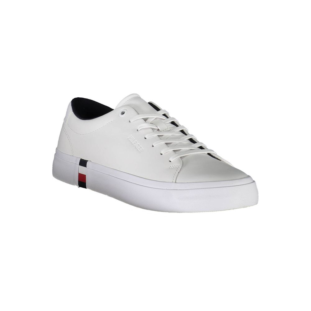 White Leather Men Sneaker