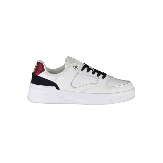 White Leather Women Sneaker