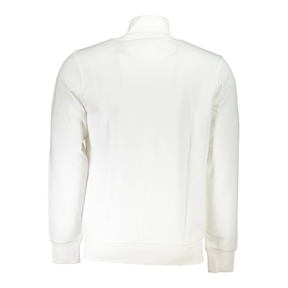 White Cotton Men Sweater