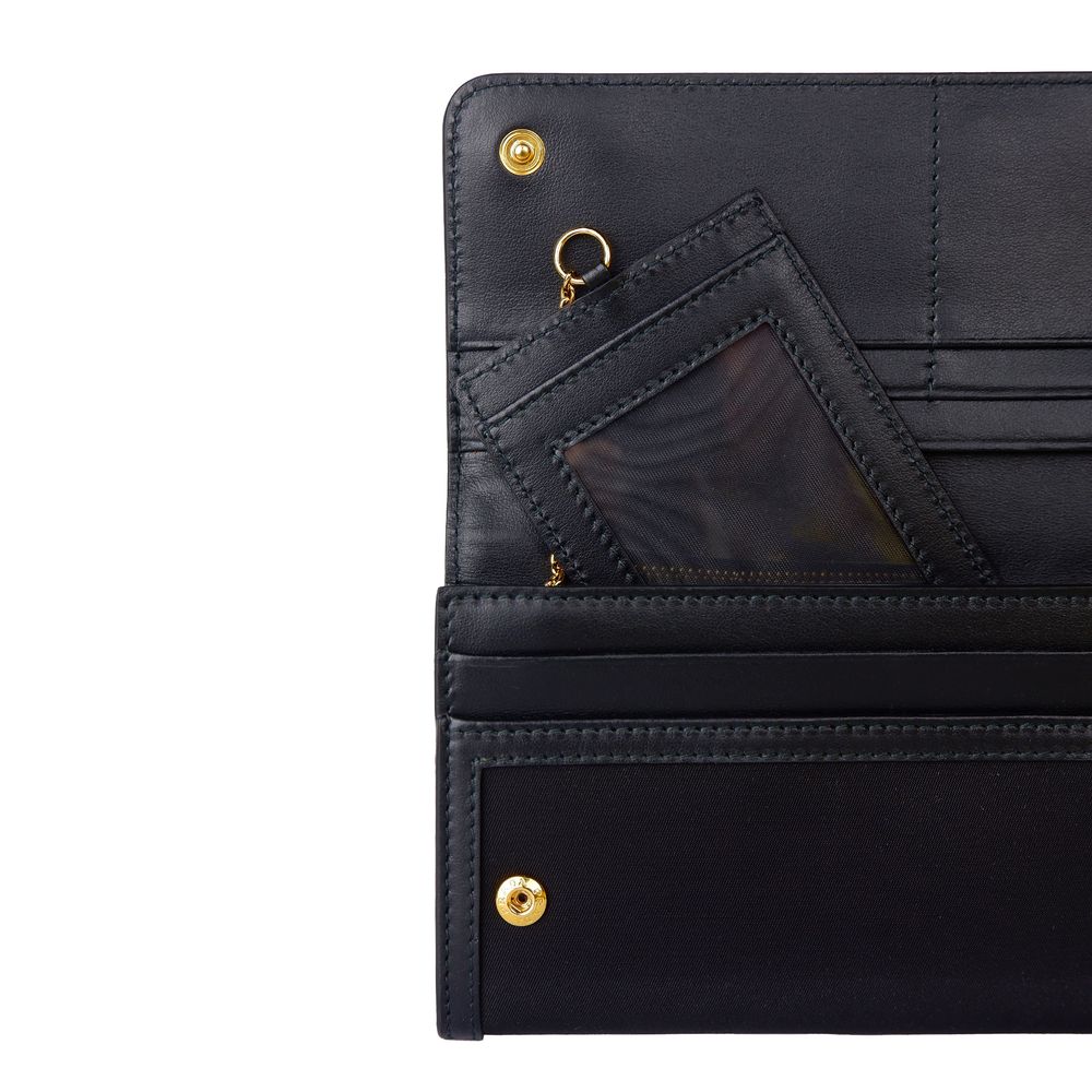 Black Leather Leather Leather Wallet