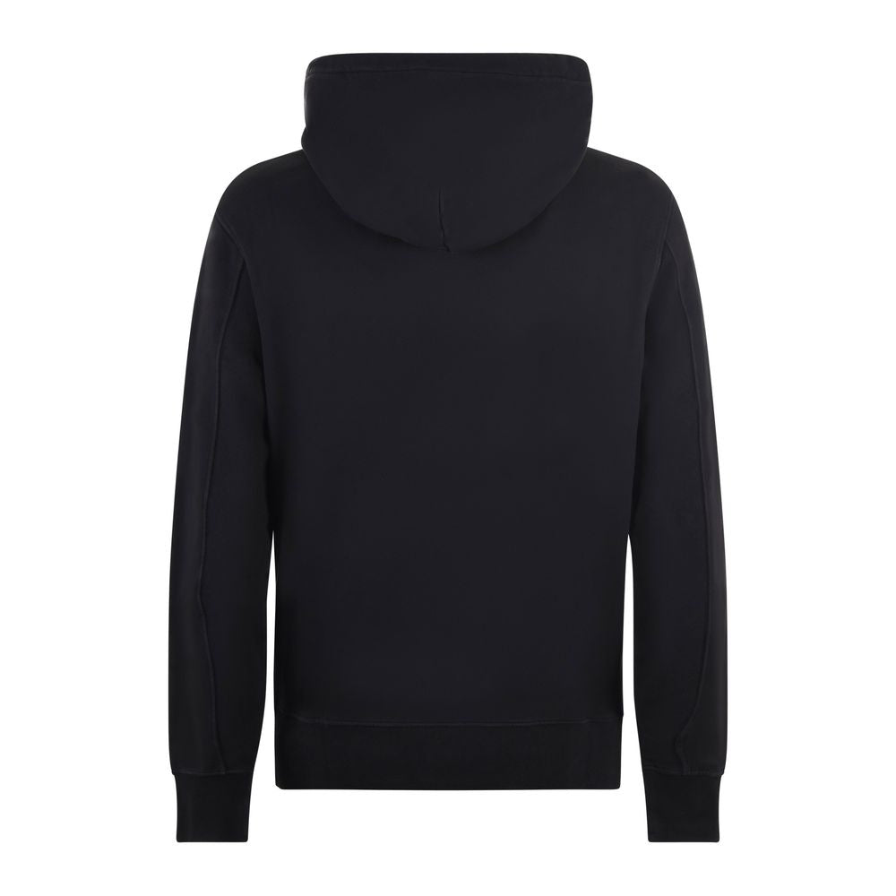 Black Cotton Sweater