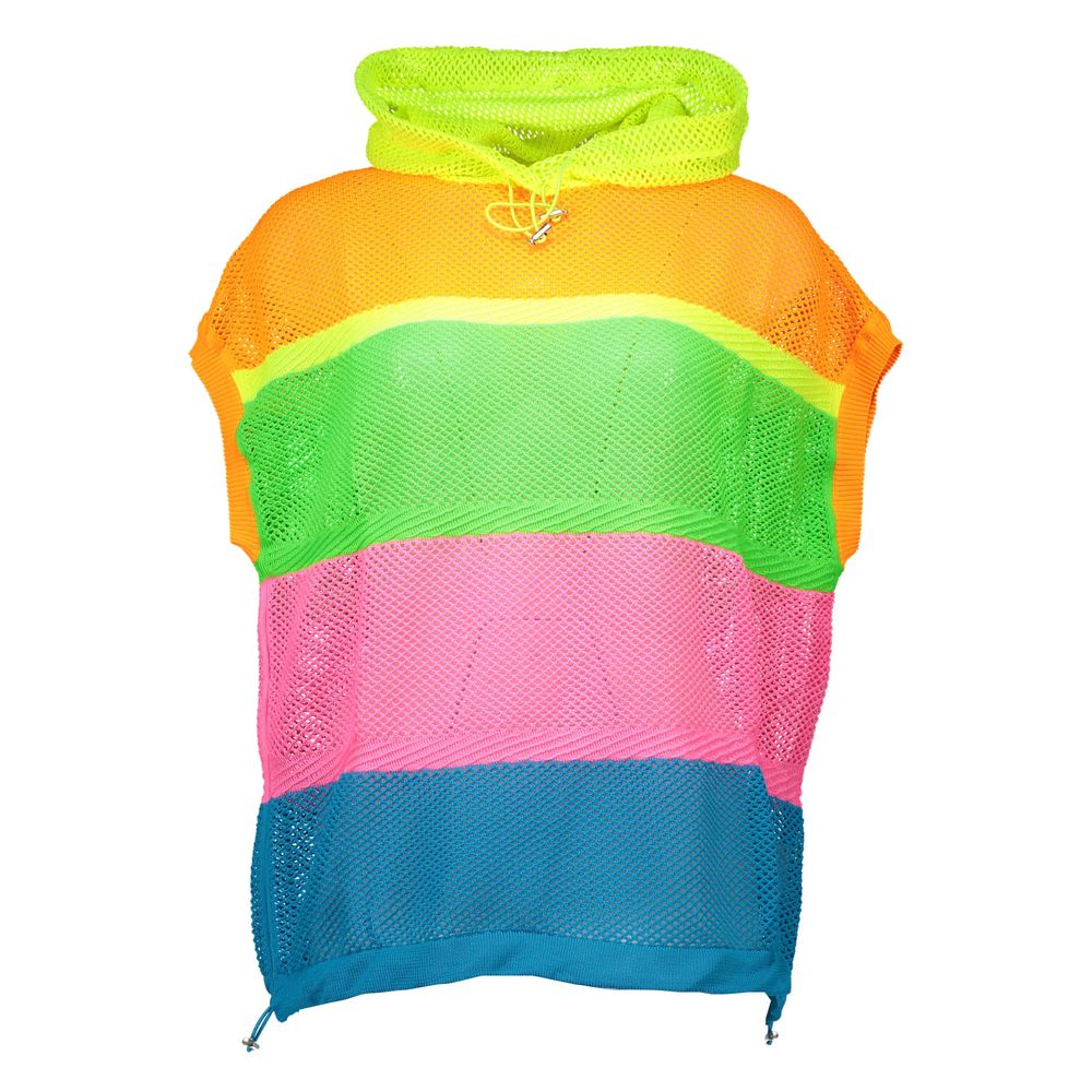 Multicolor Polyester Women Sweater