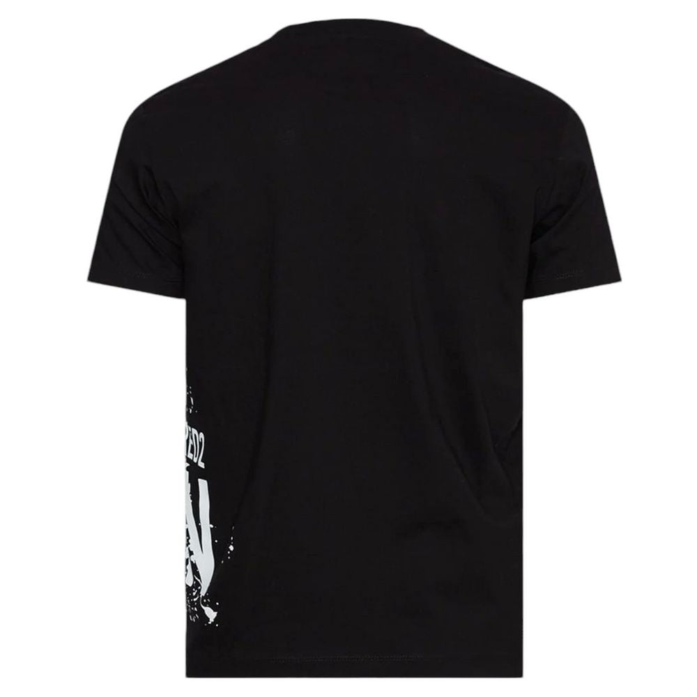 Black Cotton T-Shirt