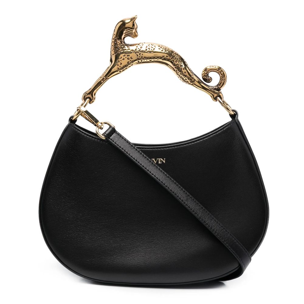 Black Leather Handbag