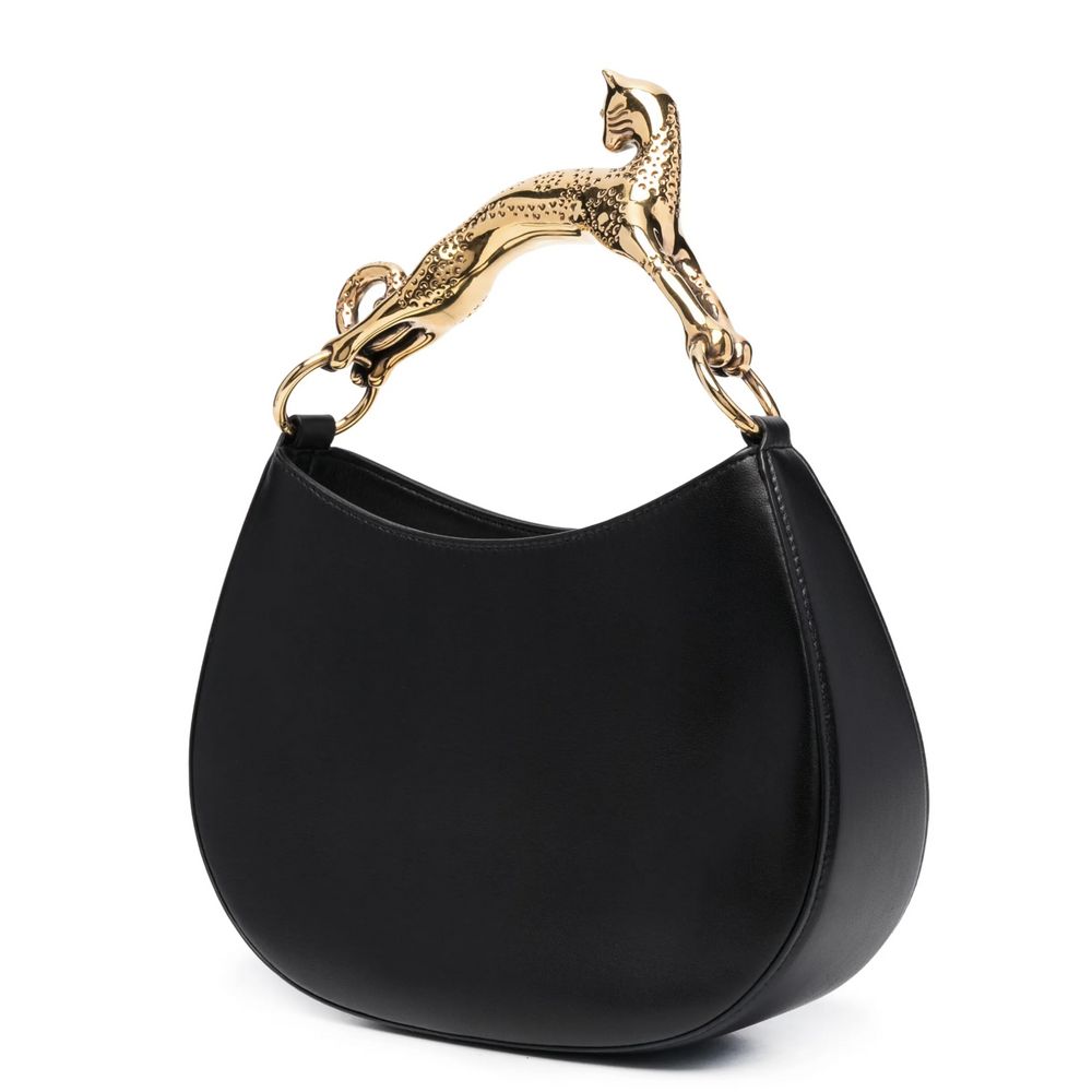 Black Leather Handbag