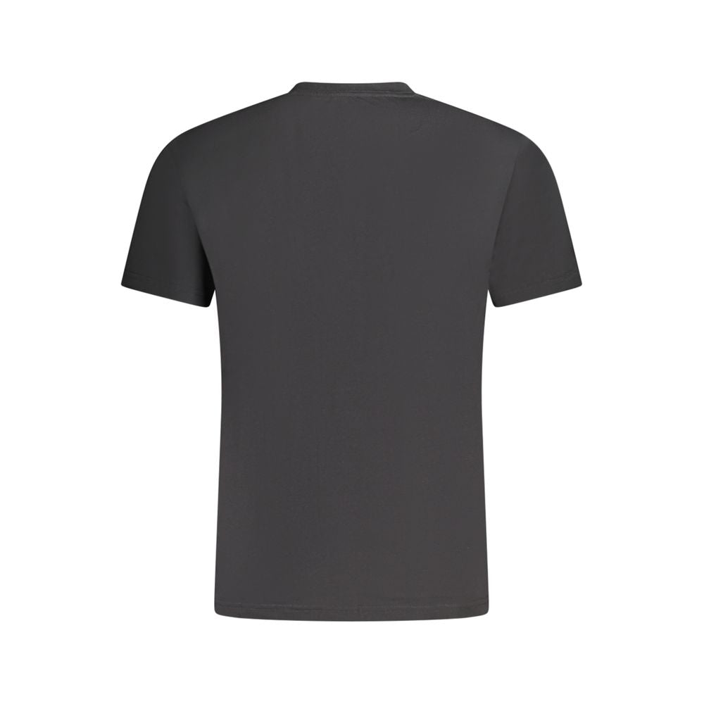 Black Cotton T-Shirt