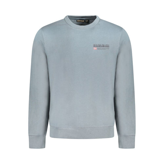 Gray Cotton Men Sweater