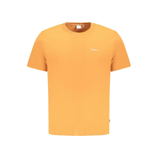 Orange Cotton T-Shirt