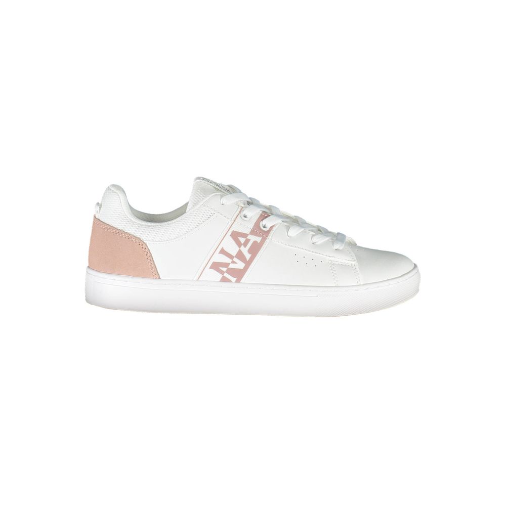 White Leather Women Sneaker