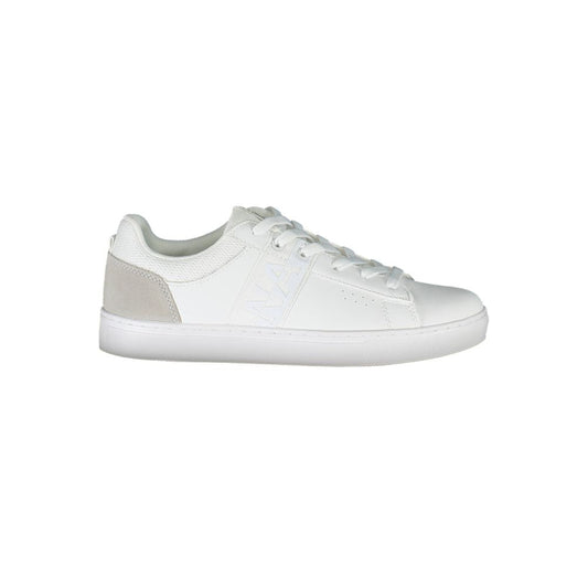 White Leather Women Sneaker