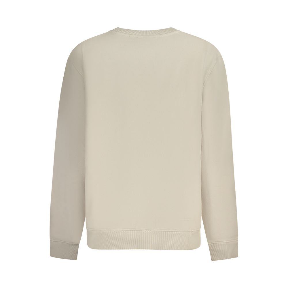 Beige Cotton Women Sweater