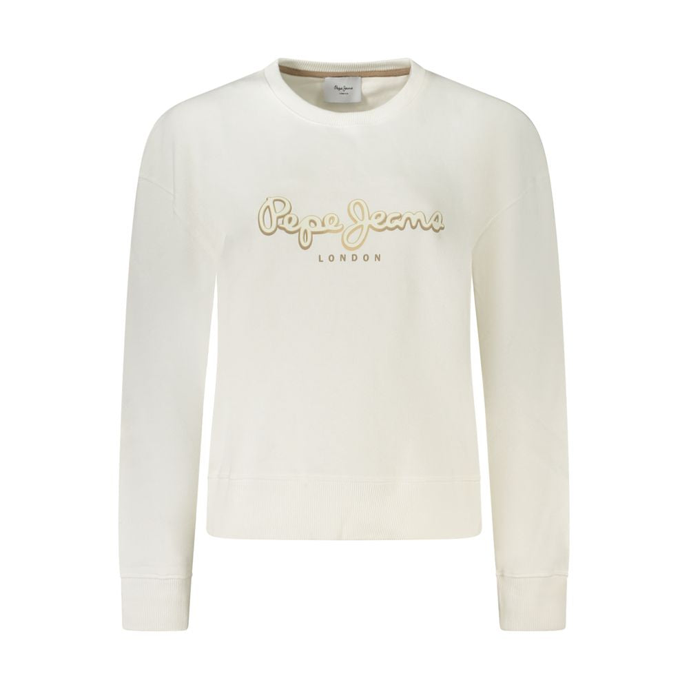 White Cotton Women Sweater