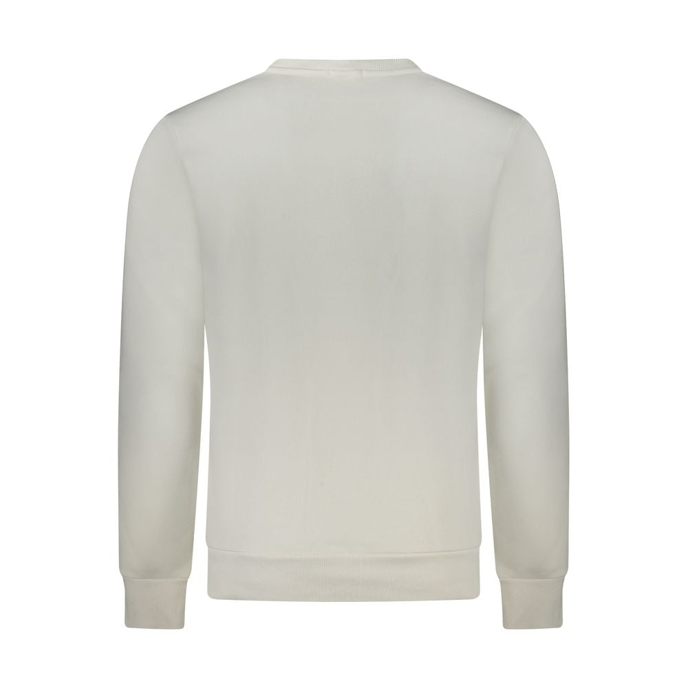 White Cotton Men Sweater