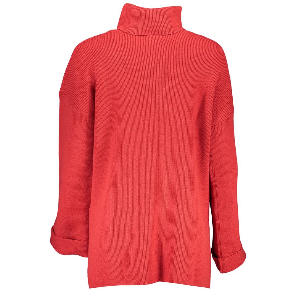 Red Wool Women Sweater