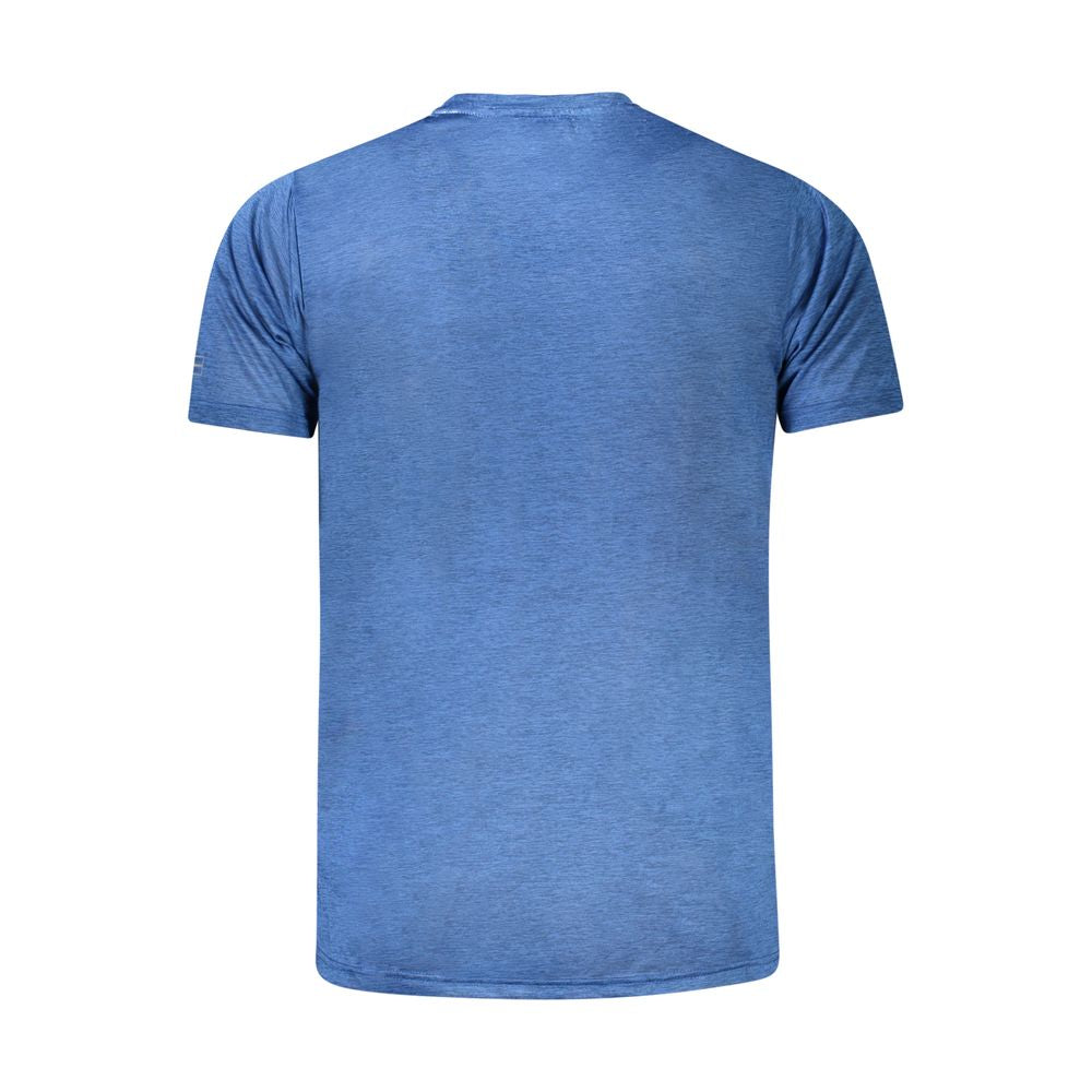 Blue Polyester T-Shirt